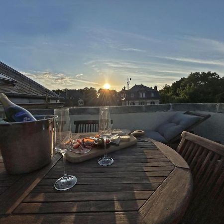 Rooftop - Cosy Flat Centre Senlis Apartment ซ็องลิส ภายนอก รูปภาพ