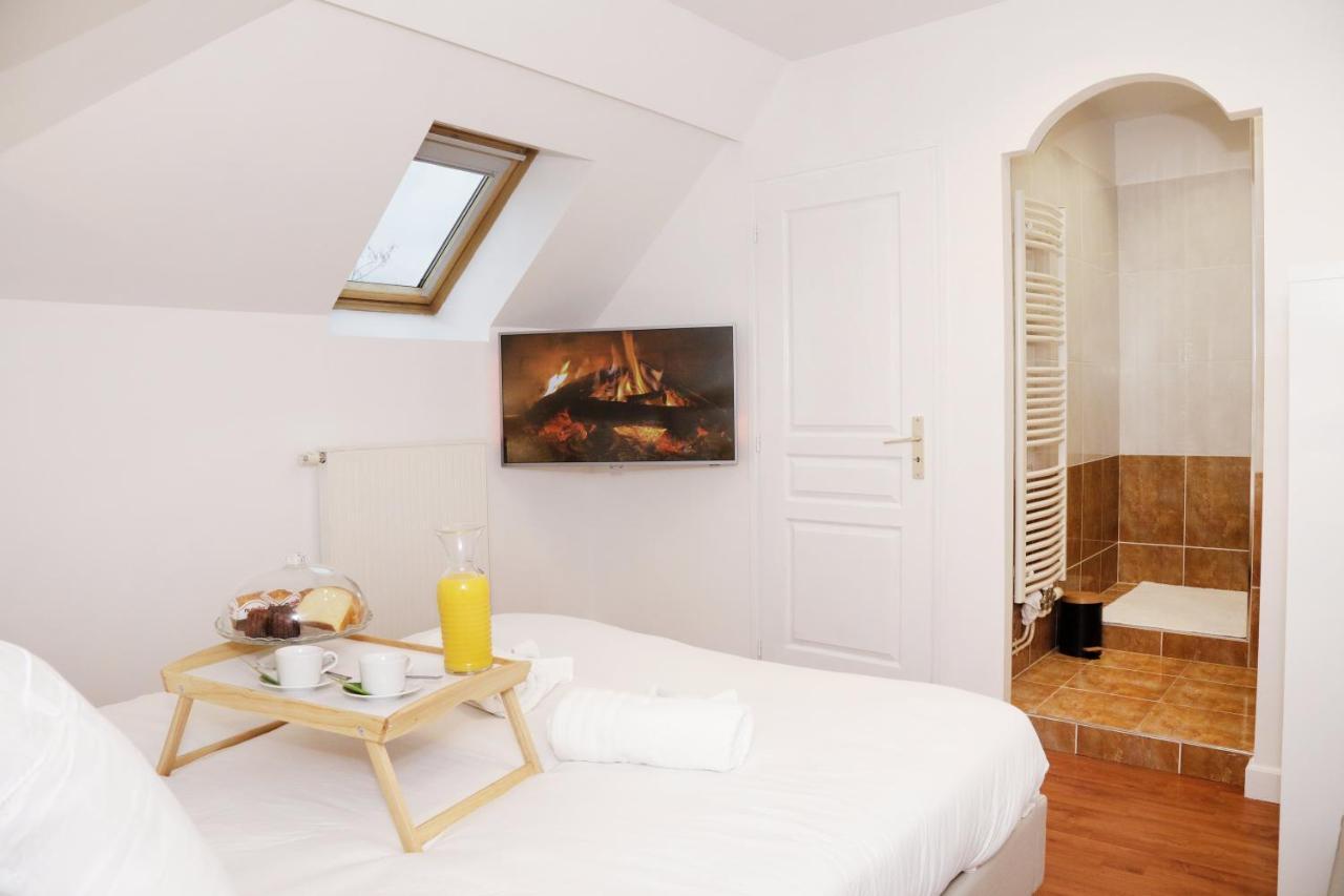 Rooftop - Cosy Flat Centre Senlis Apartment ซ็องลิส ภายนอก รูปภาพ